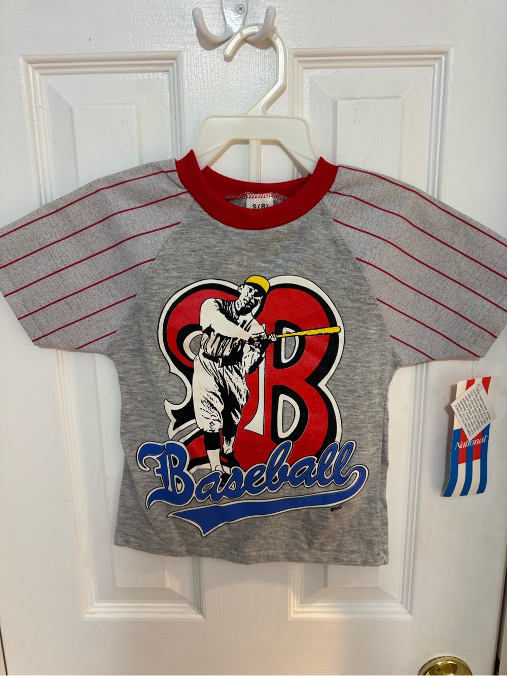 VTG 90s National Boys Baseball Tee